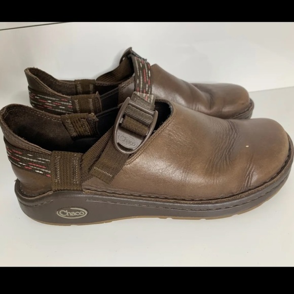 Chaco Shoes - Chaco Pedshed women s US 8.5 Strap brown leather comfort vibram